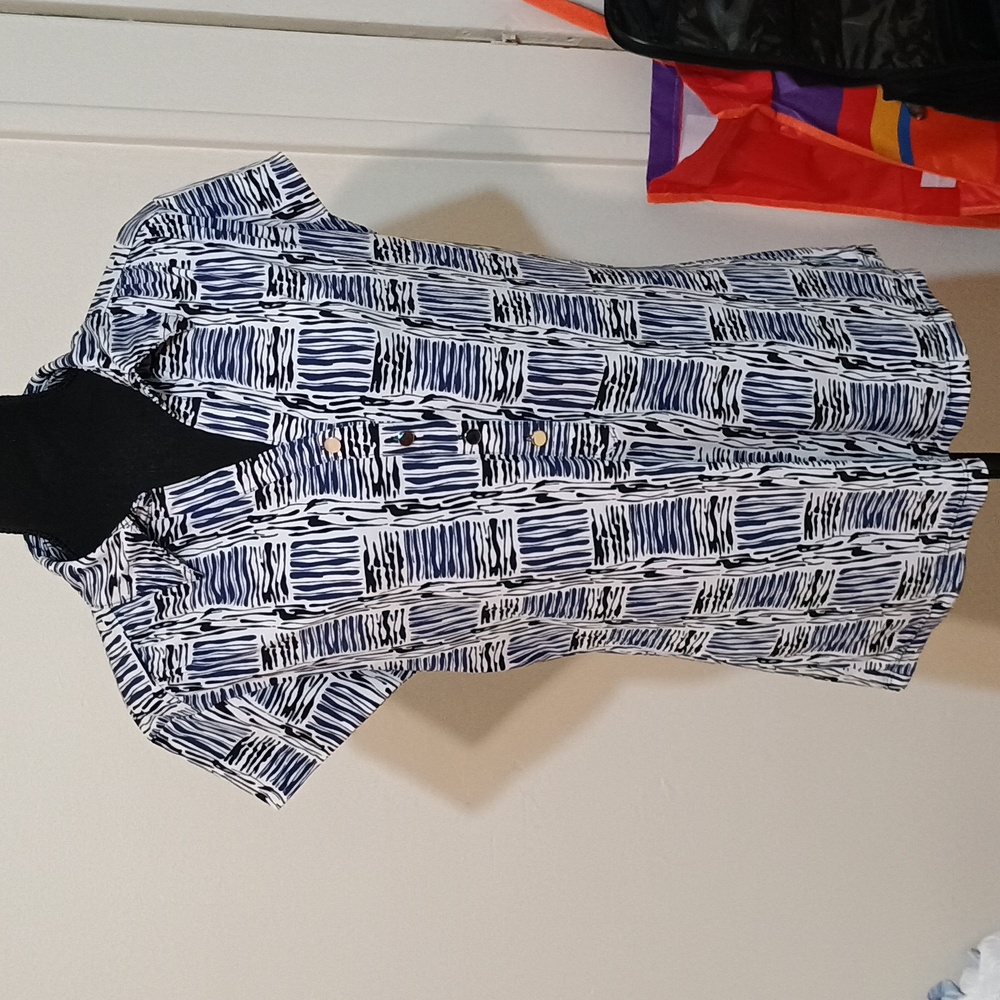 Alfani Women's Polo [Size:XL] [Color:Blue, Black, White]